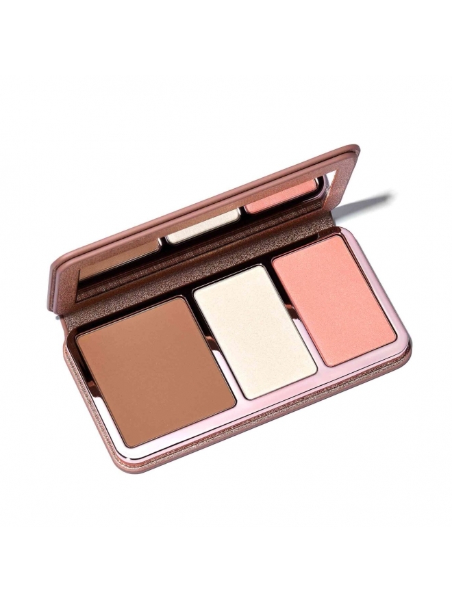 Face Palette - 3-in-1 Bronzer, Iluminator, Blush