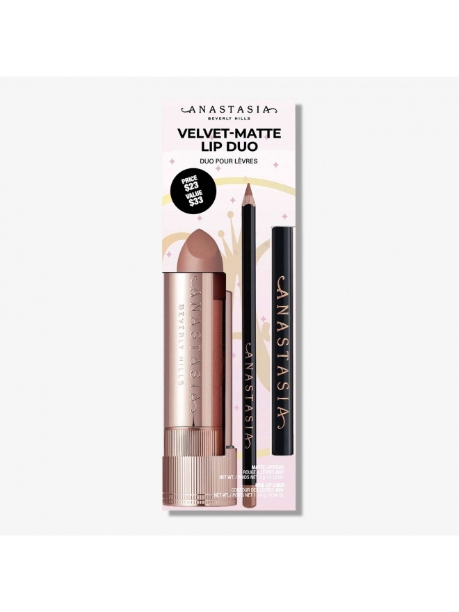 Velvet Matte Kit Duo - Kit cu creion de buze si ruj mat